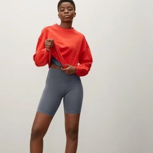Everlane - The Perform Bike Short - Heathers Charcoal